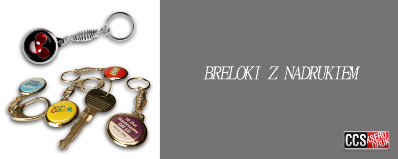 Breloki z nadrukiem