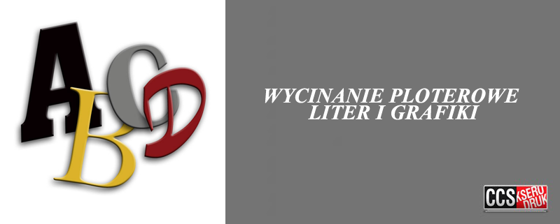 Wycinanie liter z folii